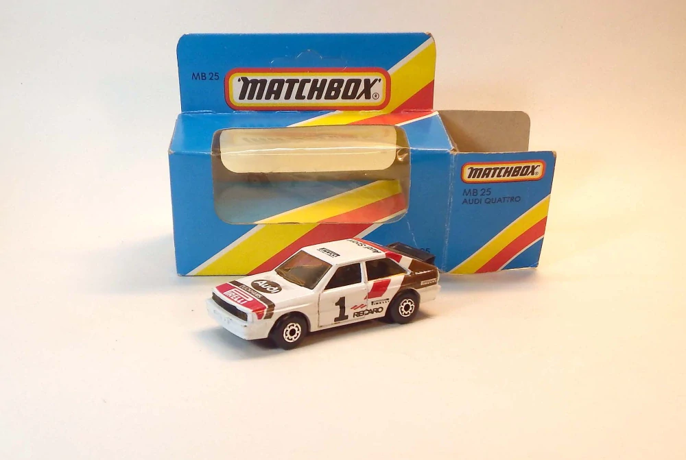 MB-25 Audi Quattro, bazar - Matchbox