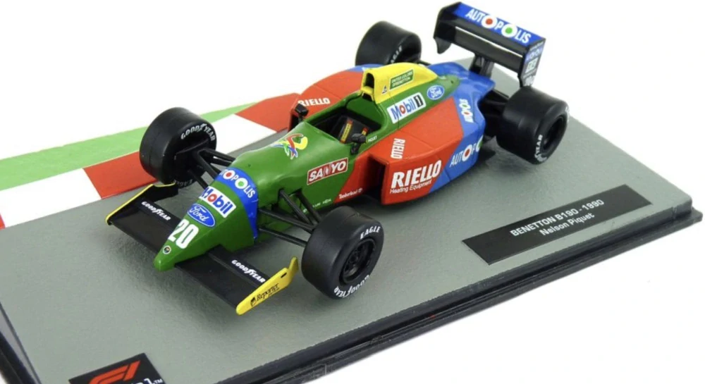 1:43 BENETTON B190 #20 NELSON PIQUET 1990 - Atlas