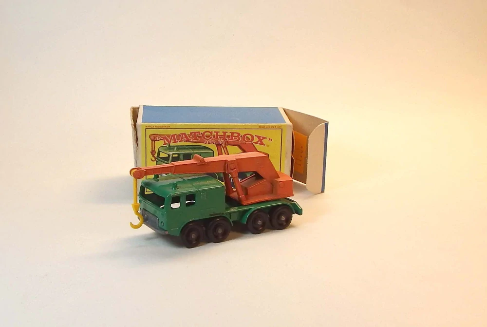 MB-30 8-Wheel Crane, bazar - Matchbox