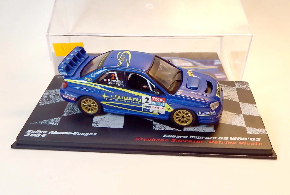 1:43 2004 Subaru Impreza S9 WRC 03, bazar - DeAgostini