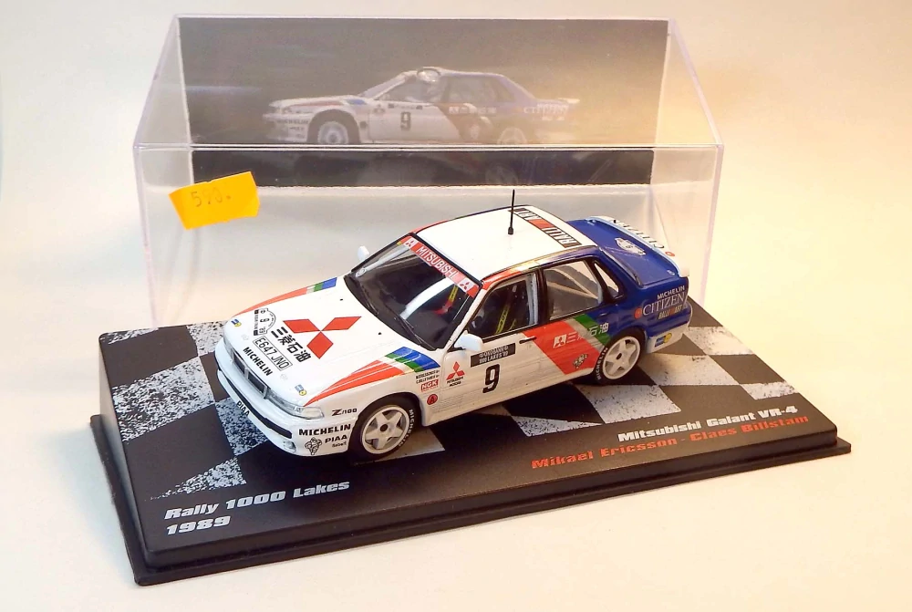 1:43 1989 Mitsubishi Galant VR-4, bazar - DeAgostini