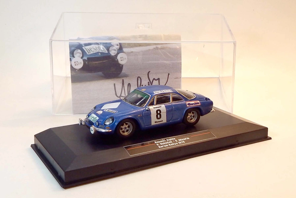1:43 1976 Renault Alpine - Barum Rallye s podpisem V Hubáčka, bazar