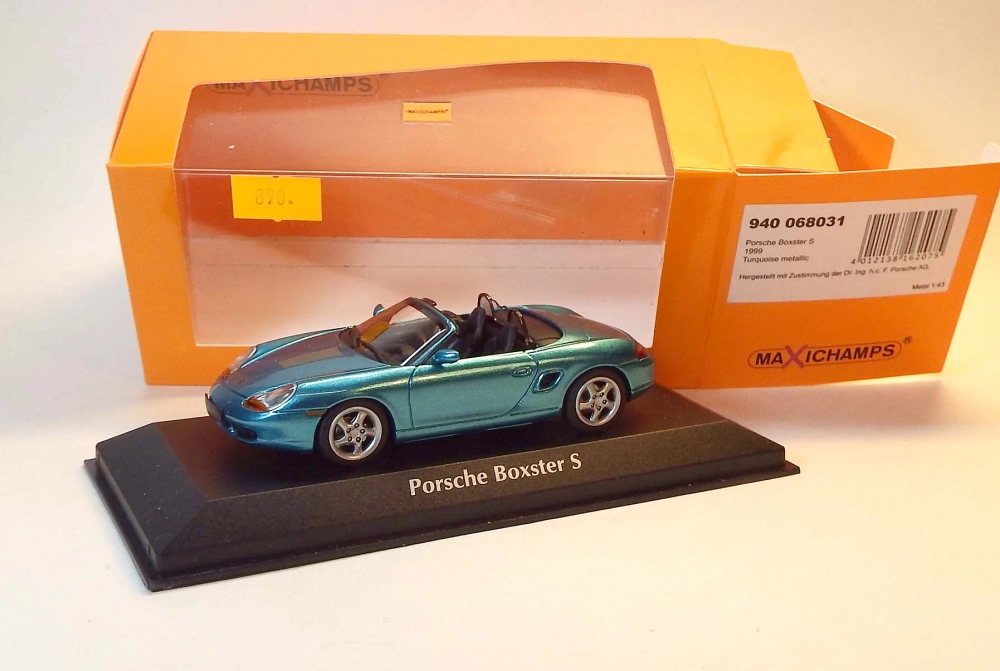 1:43 1999 Porsche Boxster S, bazar - Maxichamps