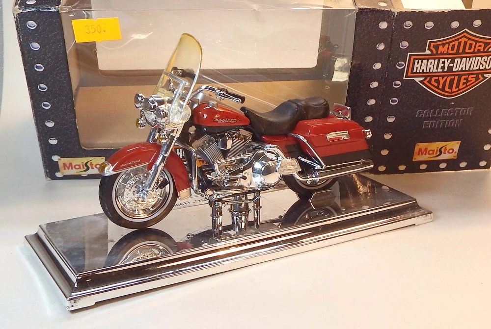 1:18 1958 Harley-Davidson FLHR Road King, bazar - Maisto