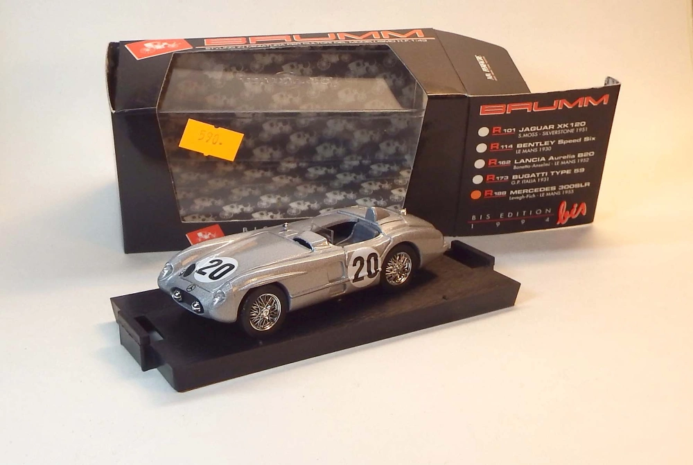 1:43 1950 Mercedes 300 SLR, bazar - Brumm
