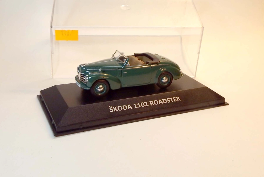 1:43 Škoda 1102 Roadster, bazar - DeAgostini