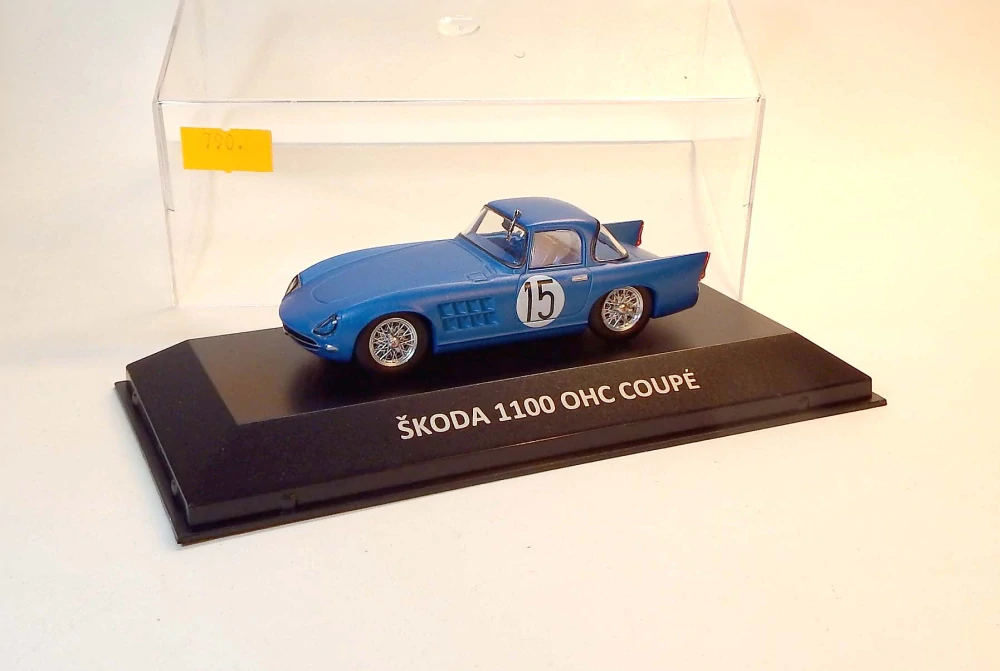 1:43 Škoda 1100 OHC Coupe, bazar - DeAgostini