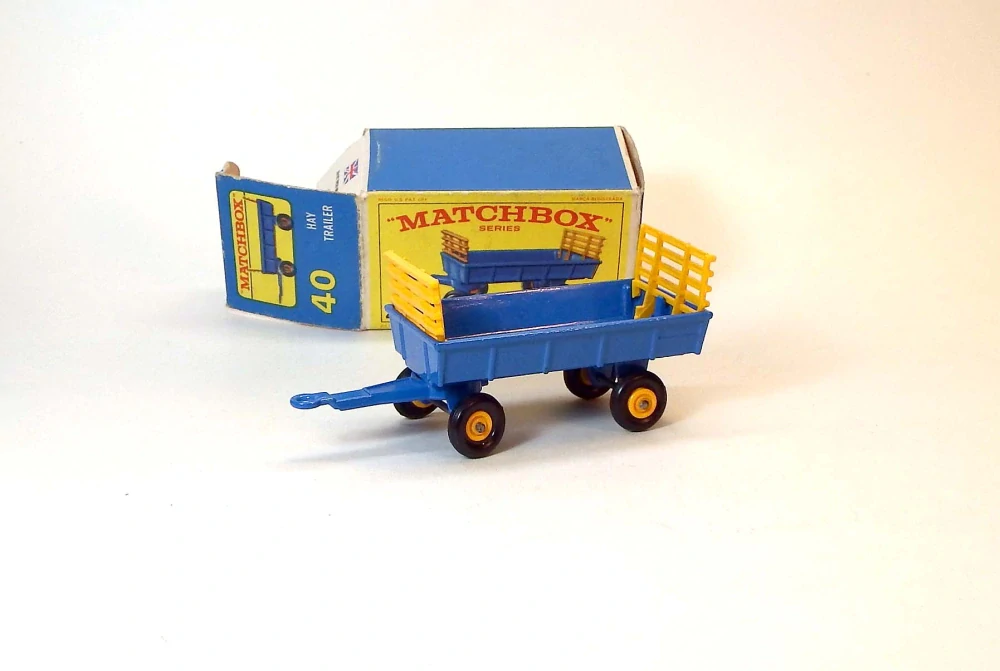 MB-40 Hay Trailer, bazar - Matchbox