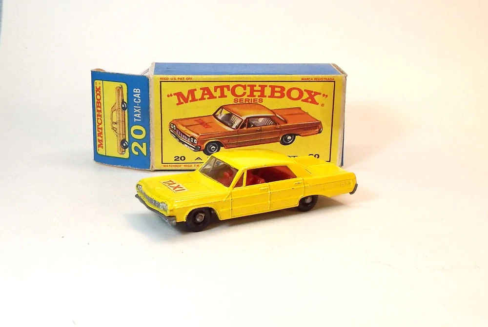 MB-20 Taxi-Cab, bazar - Matchbox