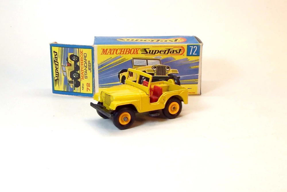 MB-72 Standard Jeep, bazar - Matchbox