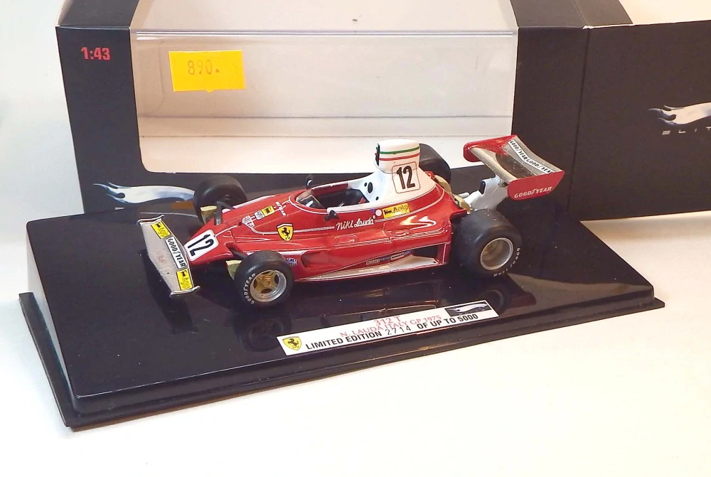 1:43 1975 Ferrari 312T, bazar - Mattel