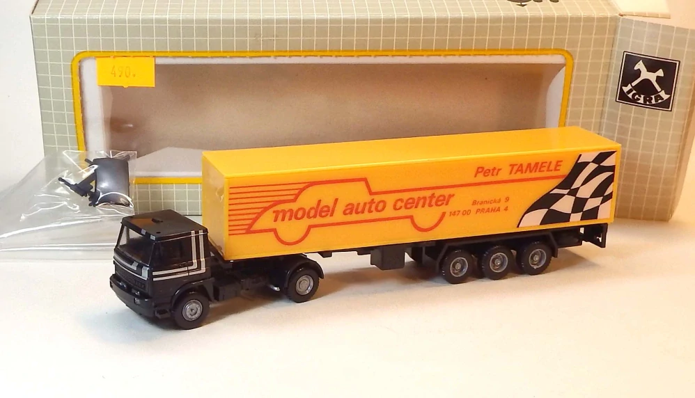 1:87 Liaz, kamion "model auto center Petr Tamele", bazar - Igra