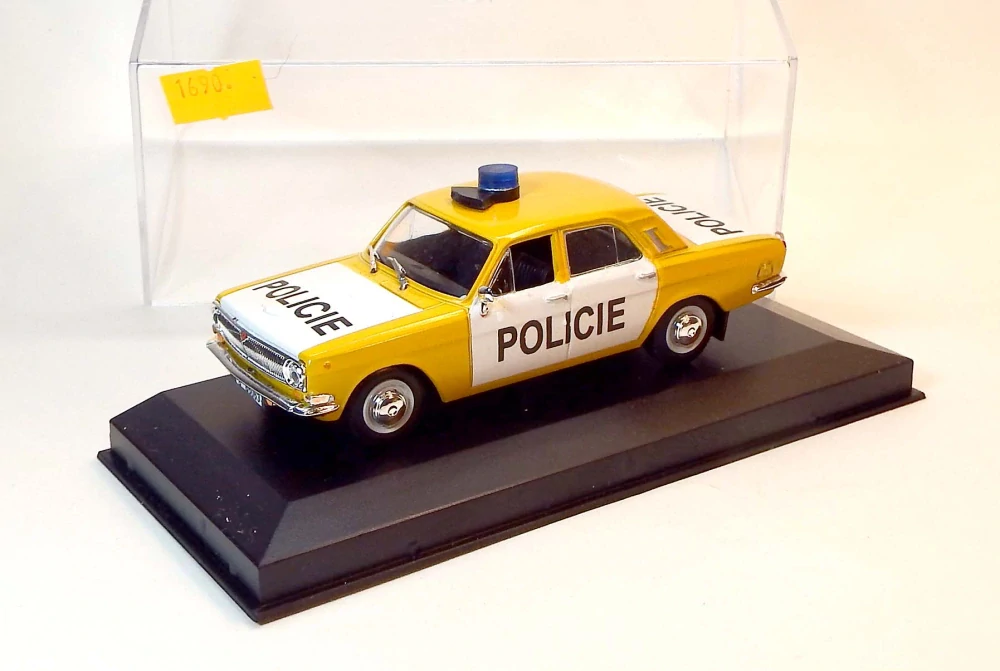 1:43 GAZ Volha "Policie", ruční práce