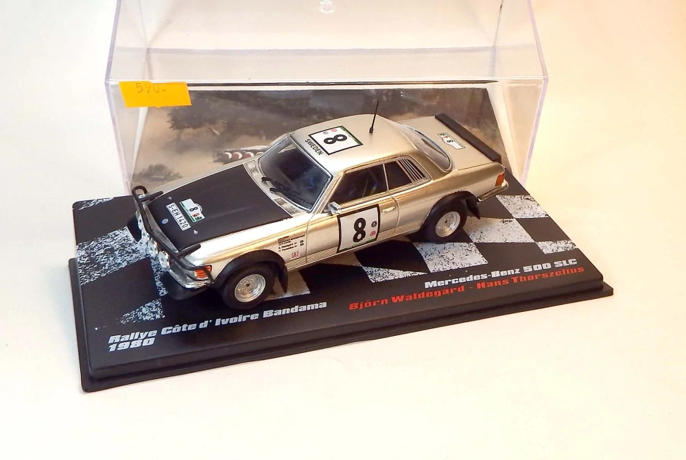 1:43 1980 Mercedes-Benz 500 SLC, bazar - DeAgostini