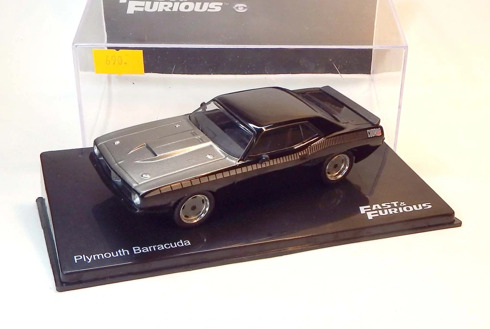 1:43 Plymouth Barracuda, bazar - DeAgostini