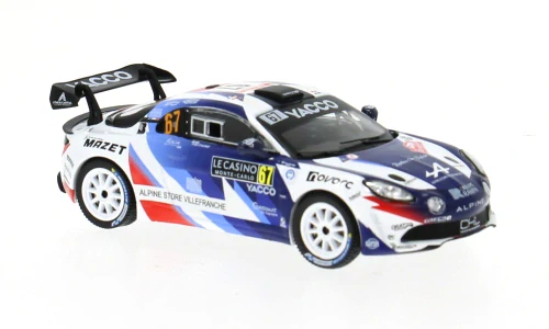 1:43 Alpine A110 RGT, WRC, Rally Monte Carlo, 2025, #67, R.Astier/D.Giraudet - IXO