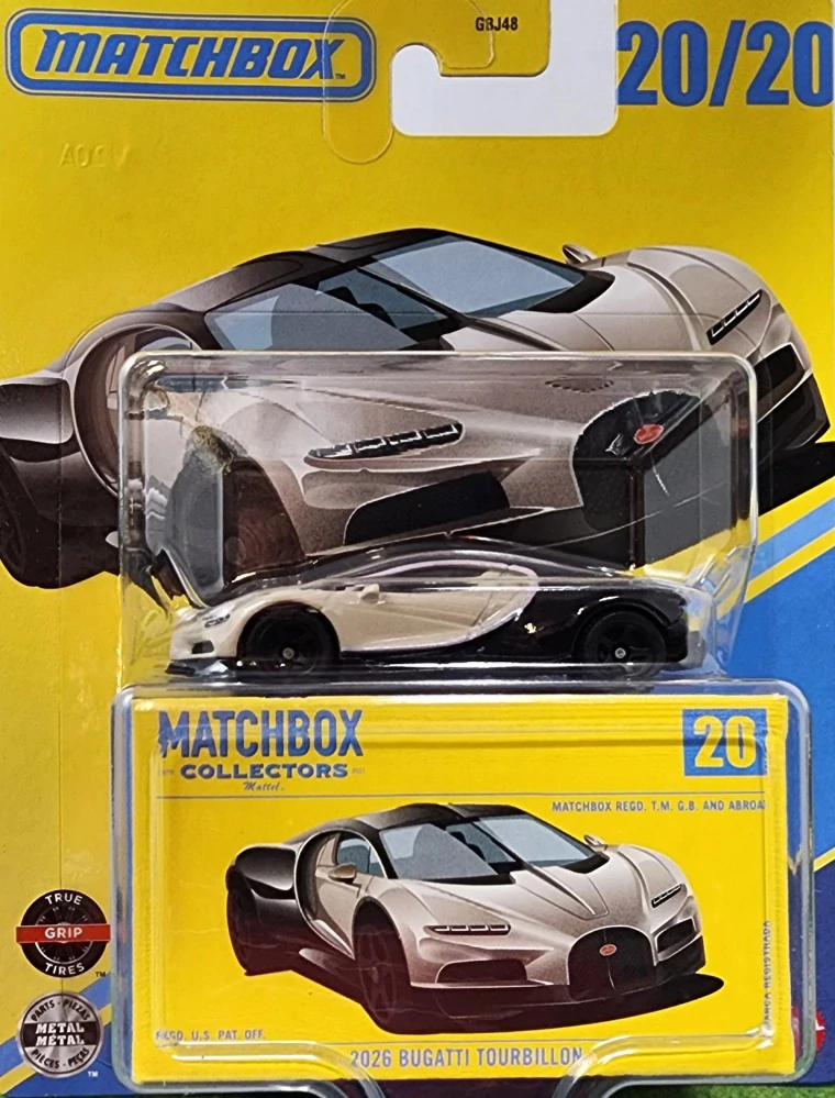 1:64 2026 Bugatti Toubillon - Matchbox Collectors
