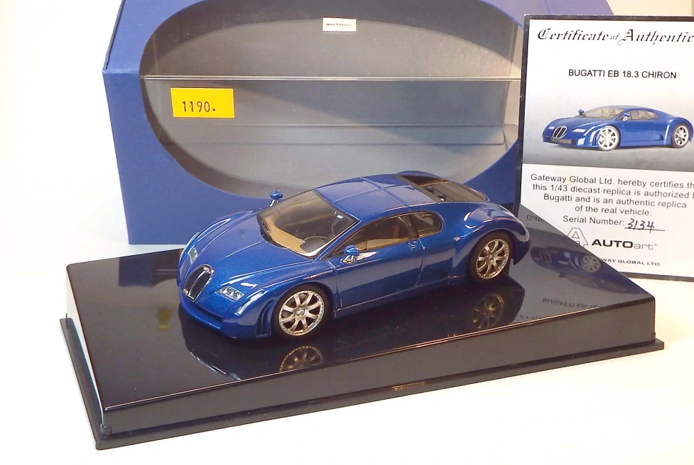 1:43 Bugatti EB18.3 Chiron (model č.3134), bazar - AutoArt