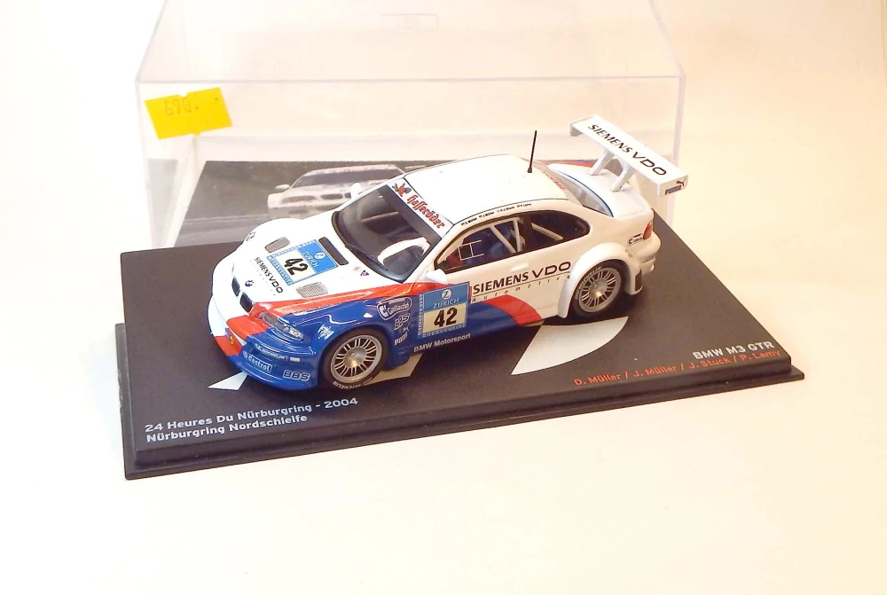 1:43 2004 BMW M3 GTR, bazar