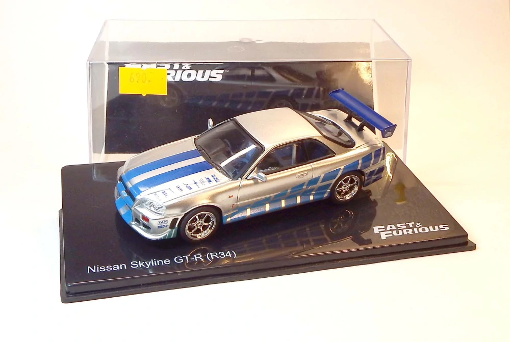 1:43 Nissan Skyline GT-R (R34), bazar - DeAgostini