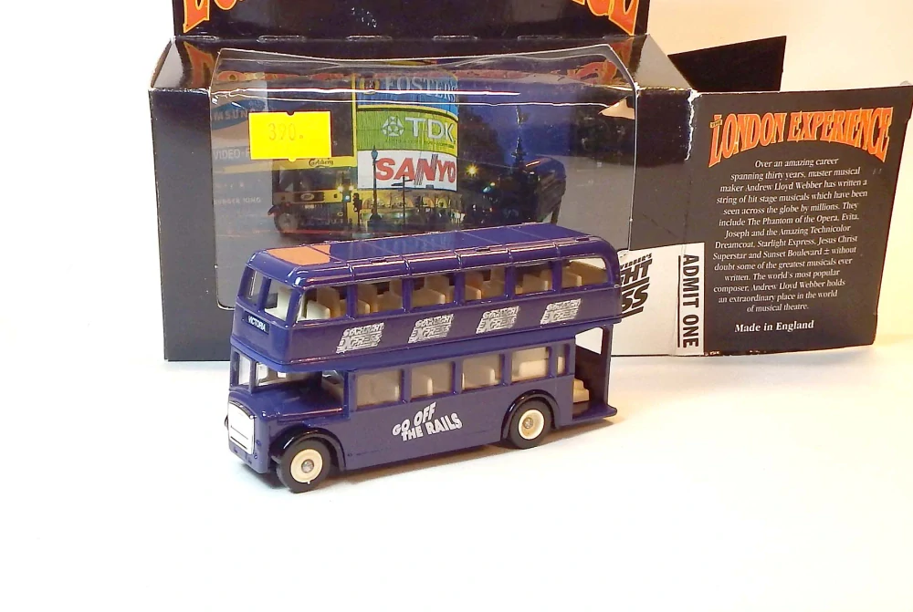 London Double Decker Bus, bazar - Lledo