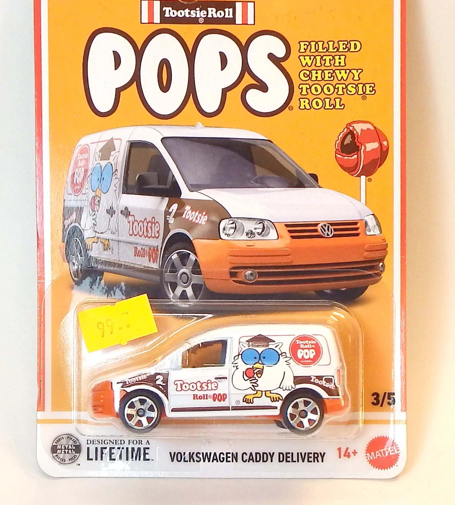 3/5 Vokswagen Caddy Delivery, bazar - Matchbox