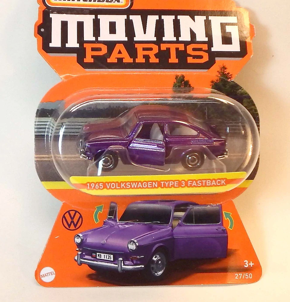 27/50 1965 Volkswagen Type 3 Fastback, bazar - Matchbox