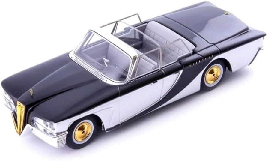 1:43 Brook Stevens Scimitar Town Car Phaeton Silver/Black - Autocult