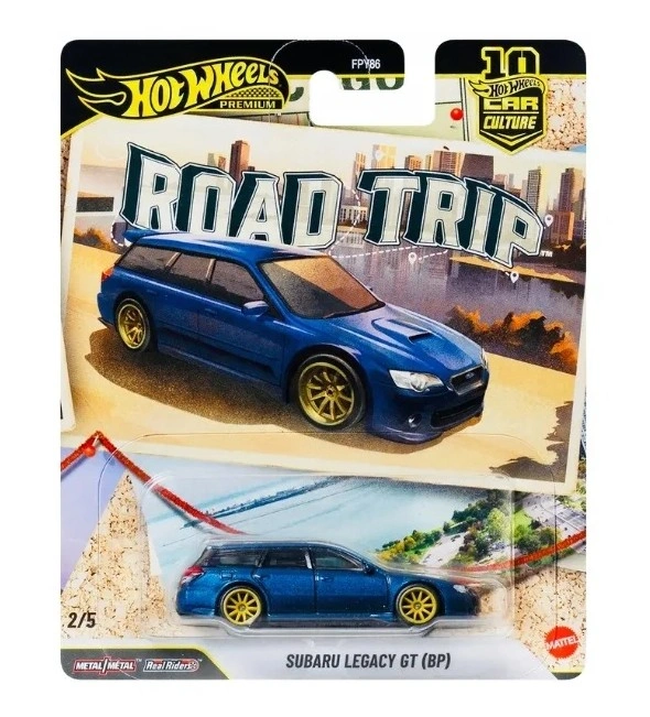 1:64 Subaru Legacy GT - Hot Wheels Car Culture