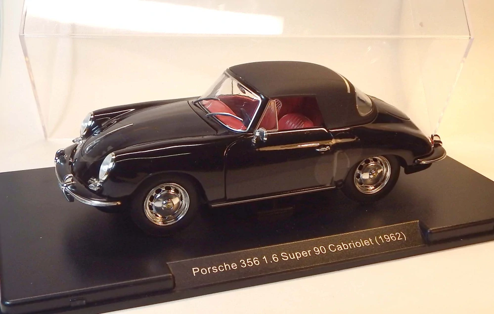 1:24 1962 Porsche 356 1.6 Super 90 Cabriolet, bazar - Leo Models