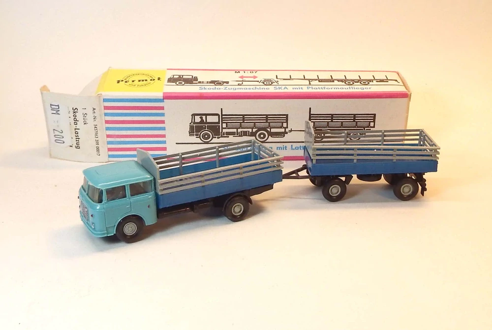 1:87 Škoda 706 s vlekem, bazar - Permot