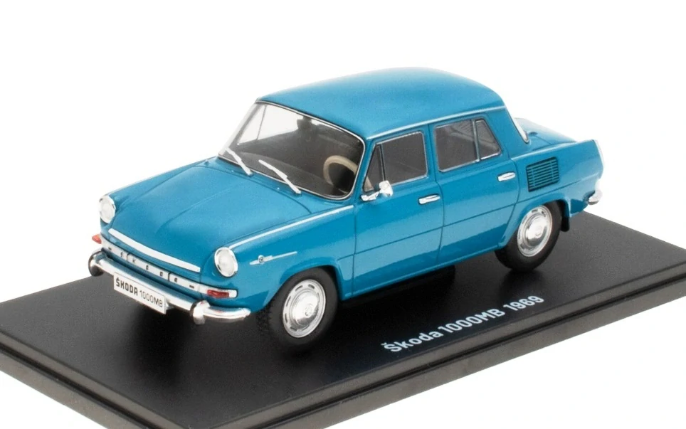 1:24 Škoda 1000MB 1969, náhradní balení vitrínka - DeAgostini