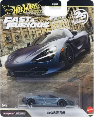 1:64 McLaren 720S - Hot Wheels Fast and Furious