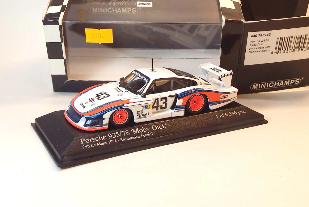 1:43 1978 Porsche 935/78 "Mobby Dick", bazar - Minichamps