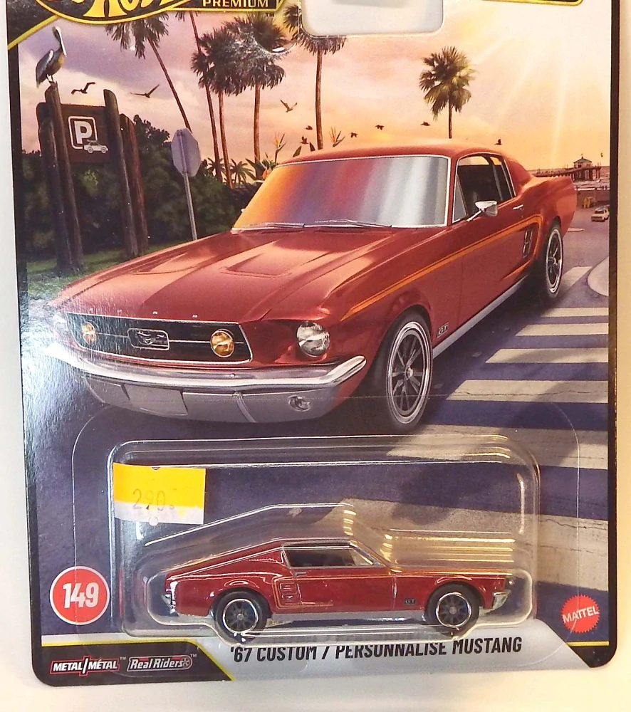 147 1967 Custom Mustang, bazar - Hot Wheels
