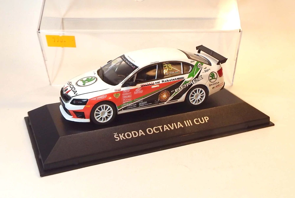 1:43 Škoda Octavia III Cup, bazar - DeAgostini