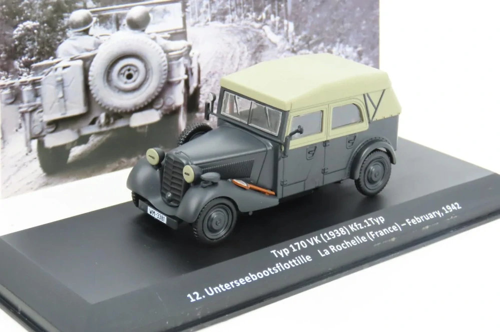 1:43 Mercedes Typ 170 VK, 1938 - DeAgostini