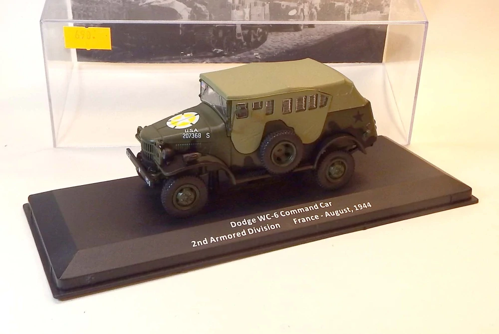 1:43 Dodge WC-6 Command Car, bazar - DeAgostini