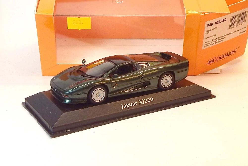 1:43 Jaguar XJ220, bazar - Maxichamps