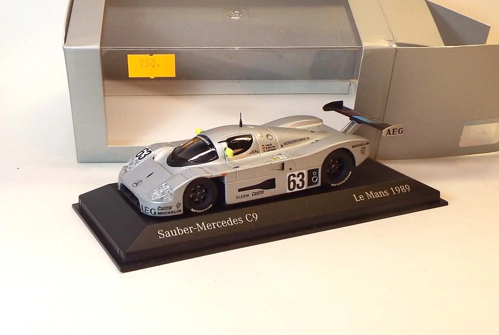 1:43 1989 Sauber-Mercedes C9, bazar - Minichamps