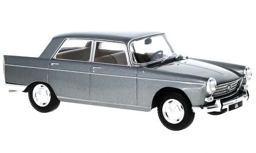 1:24 Peugeot 404 1960 grey, náhradní balení, bazar - White Box
