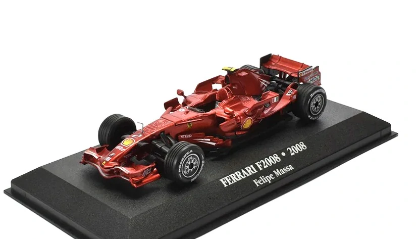 1:43 Ferrari F2008 2008 Felipe Massa, balení vitrínka – Atlas