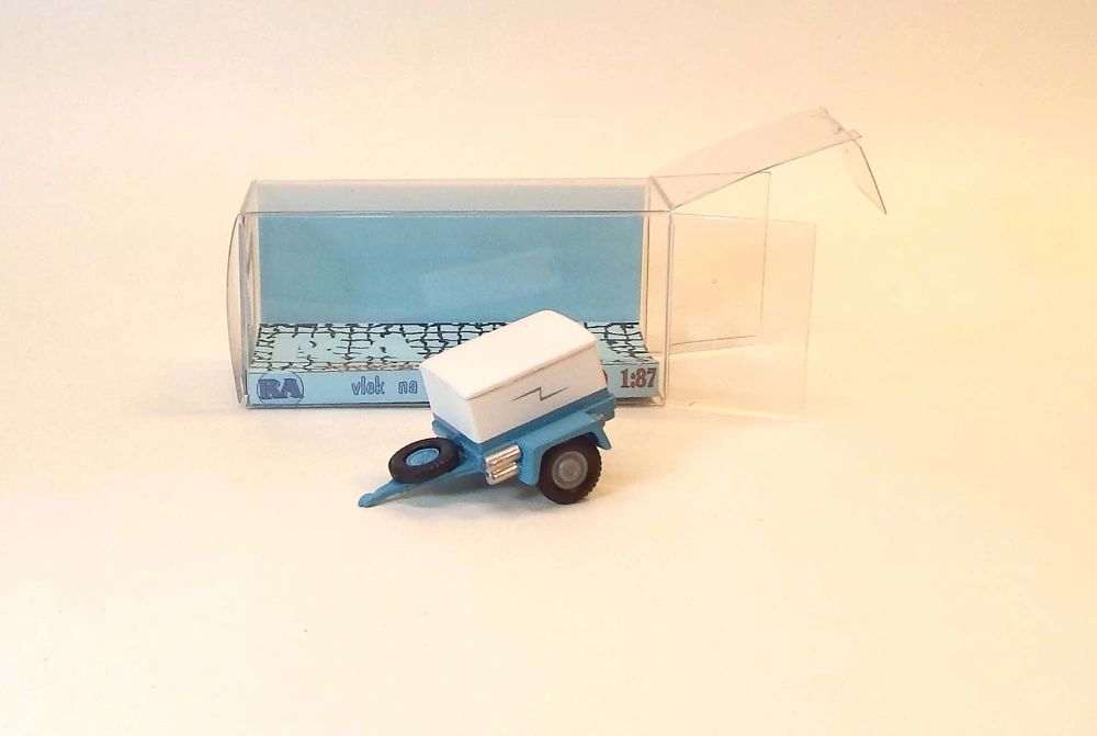 1:87 Vlek na zavazadla za autobus, bazar - Model Train