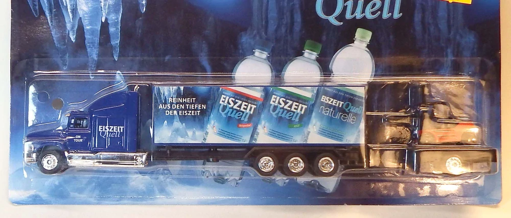 Kamion Mack "Eiszeit Quell", bazar