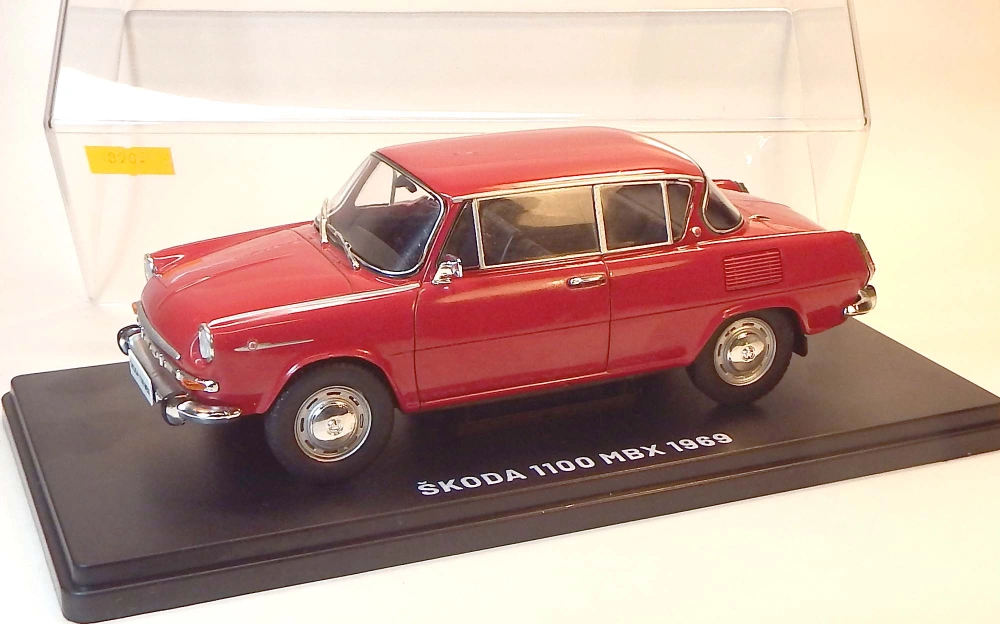 1:24 1969 Škoda 1100 MBX, bazar - DeAgostini