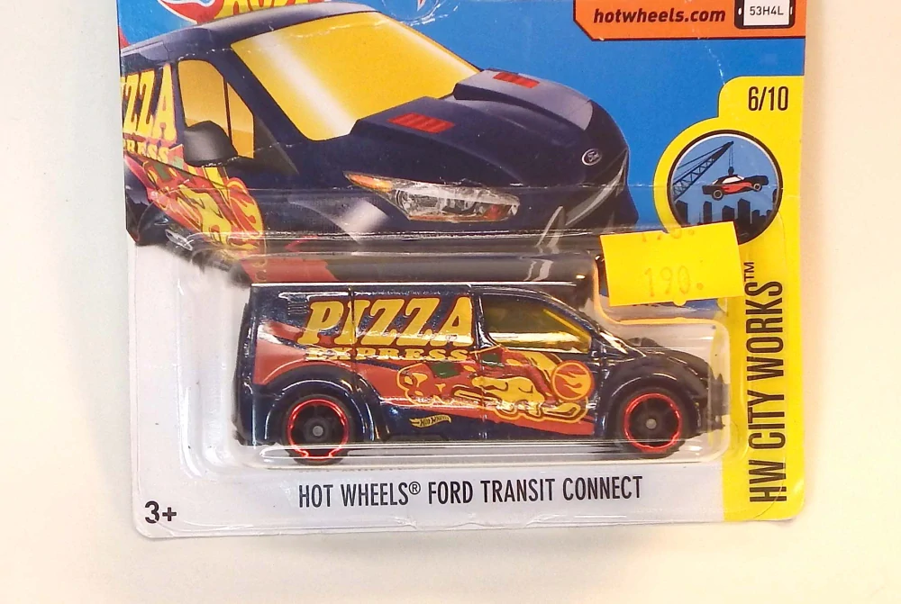 1:64 Ford Transit Connect, bazar - Hot Wheels