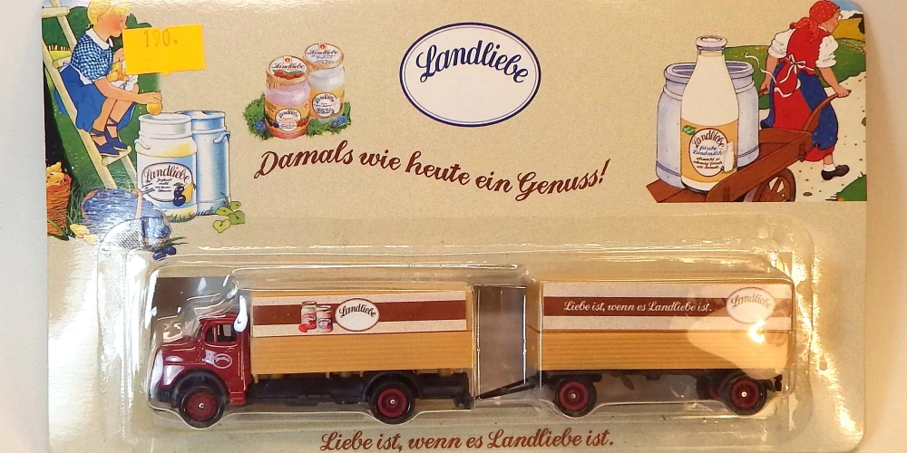 Kamion Mercedes "Landliebe", bazar