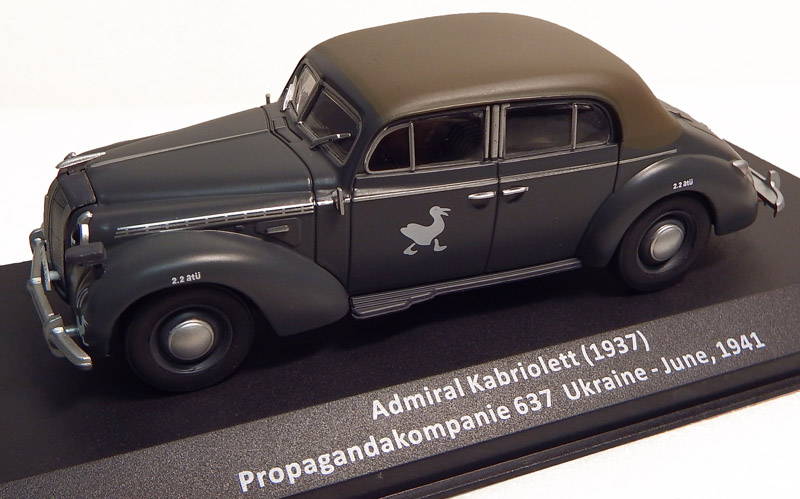 1:43 Admiral Cabriolett - DeAgostini