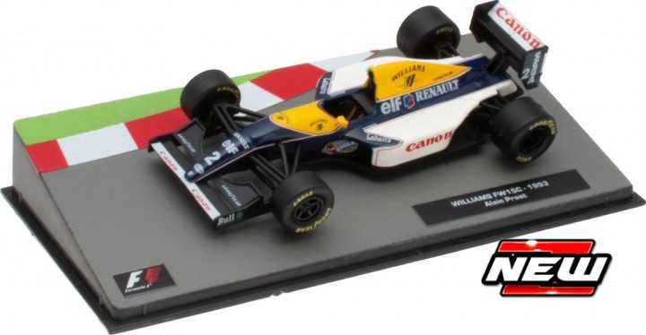 1:43 Williams FW15C #2 Alain Prost 1993