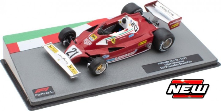 1:43 Ferrari 312 T2 #21 Gilles Villeneuve Canadian Grand Prix